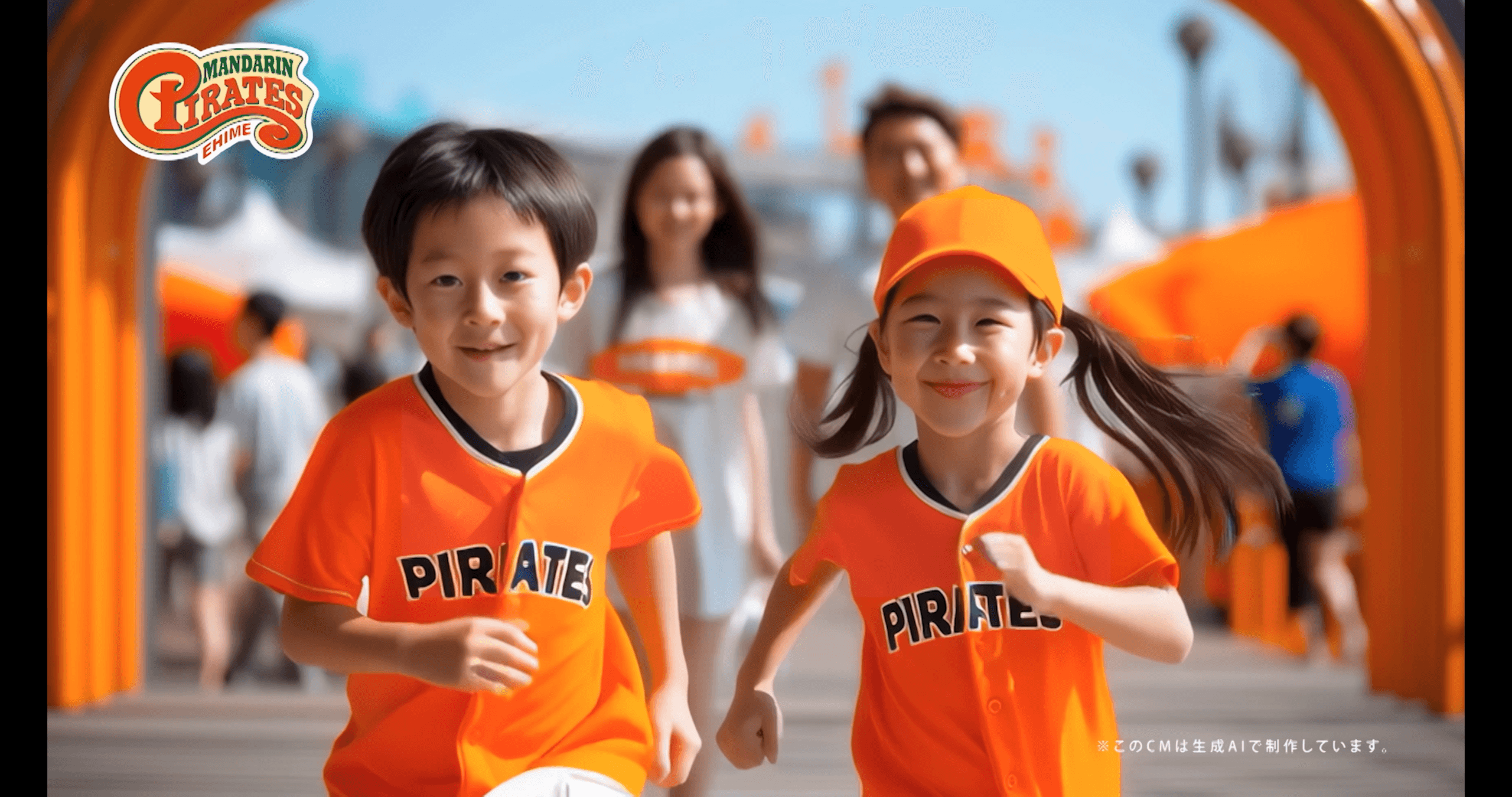 【愛媛マンダリンパイレーツ「野球場へ行こう！」】TVCM制作