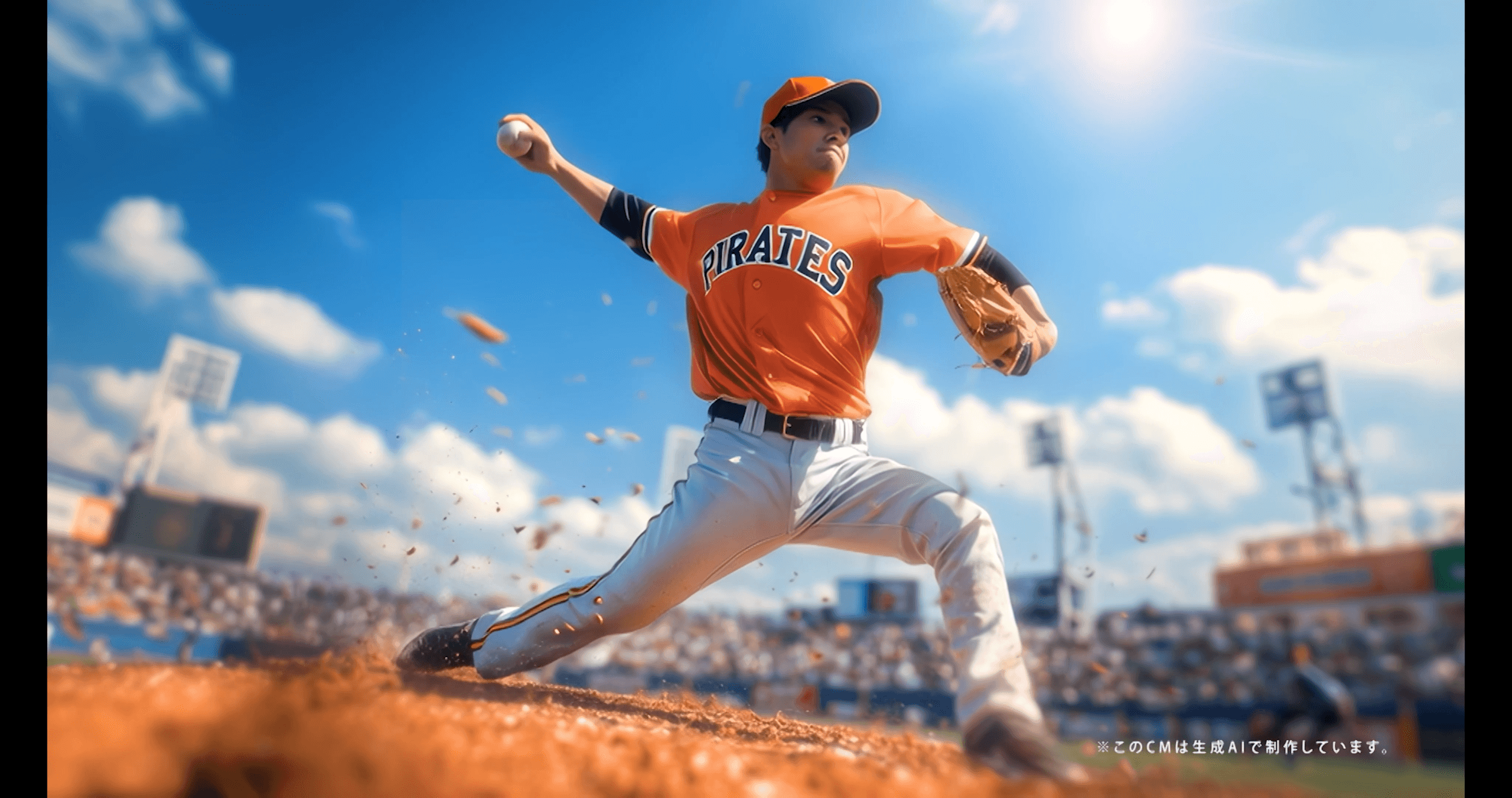 【愛媛マンダリンパイレーツ「野球場へ行こう！」】TVCM制作