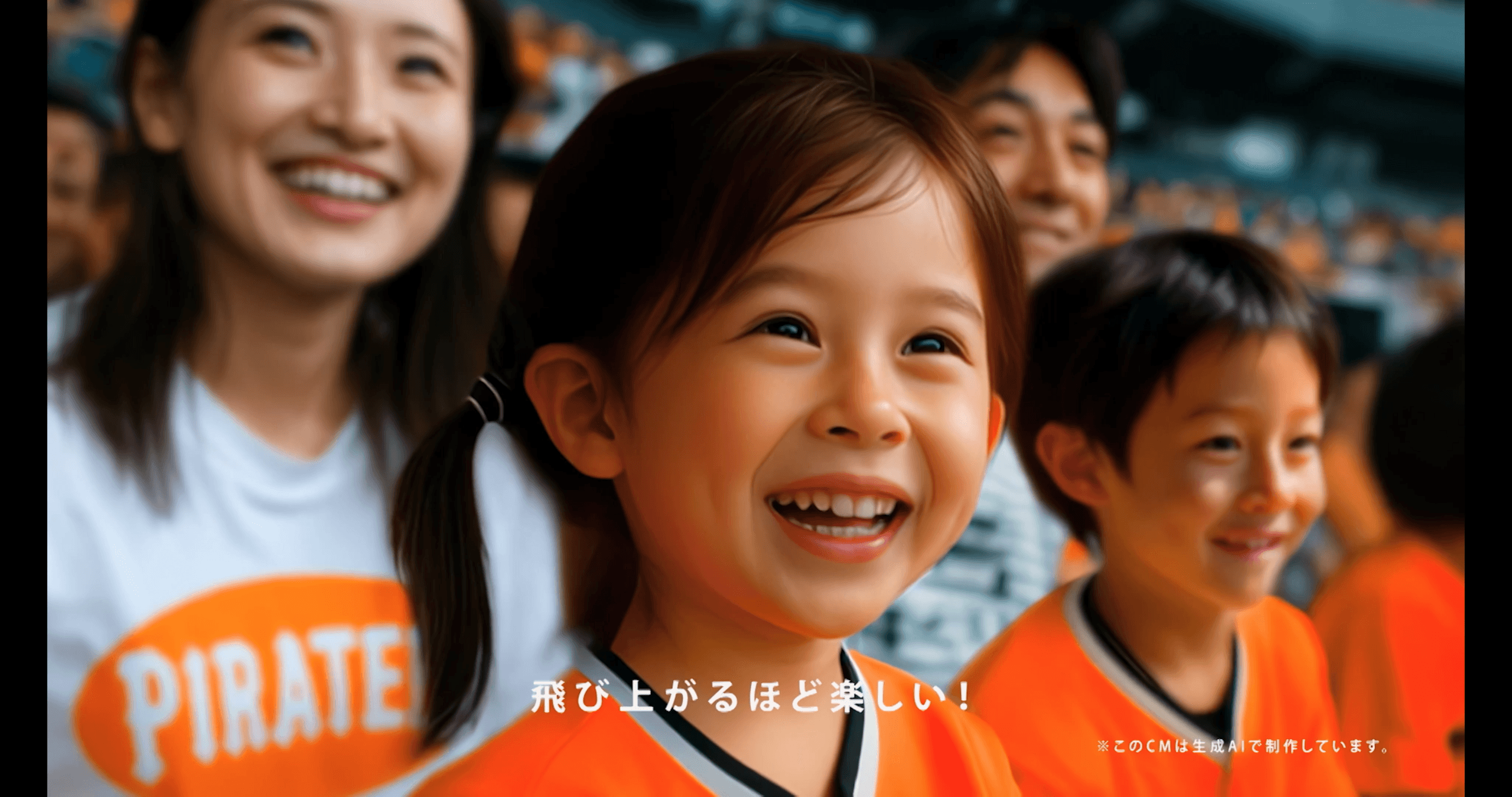 【愛媛マンダリンパイレーツ「野球場へ行こう！」】TVCM制作