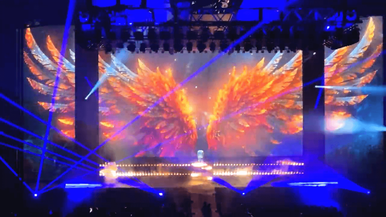 【超RIZIN3】入場演出LED制作