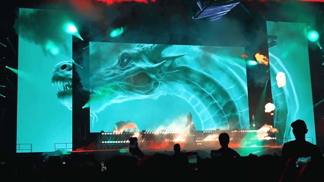 【超RIZIN3】入場演出LED制作