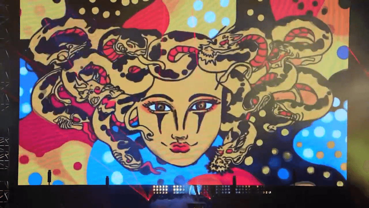 【RIZIN DECADE / Yogibo presents RIZIN.49】入場演出LED制作