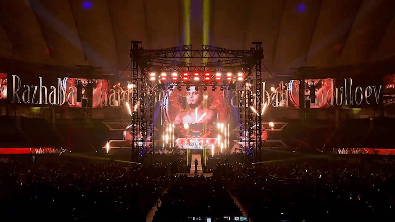 【RIZIN男祭り】入場演出LED制作