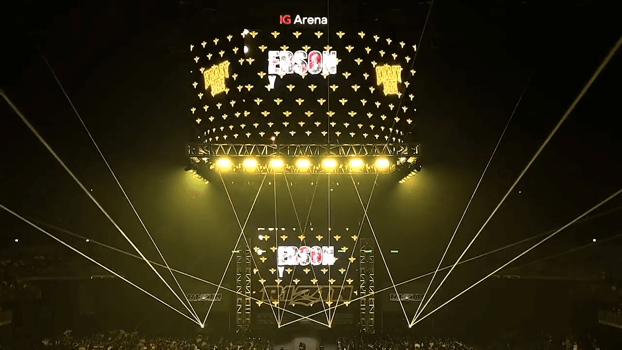 【RIZIN.51】入場演出LED制作