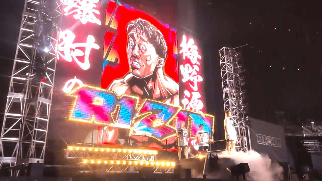 【RIZIN.51】入場演出LED制作